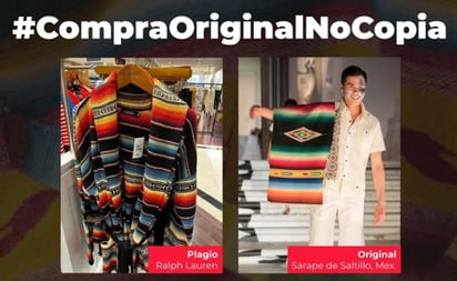 Ralph Lauren desconocía la venta de prendas con estampado de sarape; dice estar abierto al diálogo