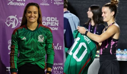 Sakkari: “Voy a apoyar a México en el Mundial”, ¡Maria, hermana, ya eres mexicana!