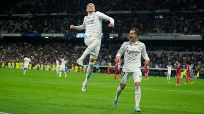 Con dos goles, en dos minutos, Real Madrid se impone al Sevilla por marcador de 3-1