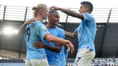 Doblete de Erling Haaland y golazo de De Bruyne dan la victoria al Manchester City