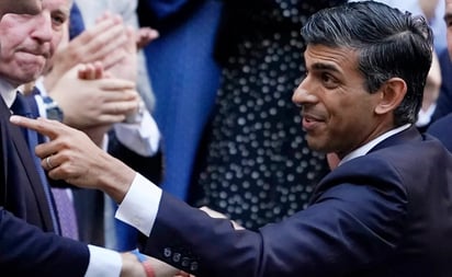 Rishi Sunak, próximo primer ministro británico, apuesta por la 'estabilidad' ante los 'profundos retos económicos'