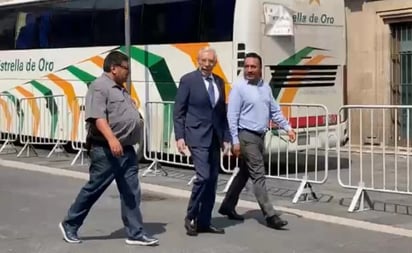 Reaparece Jorge Arganis en Palacio Nacional