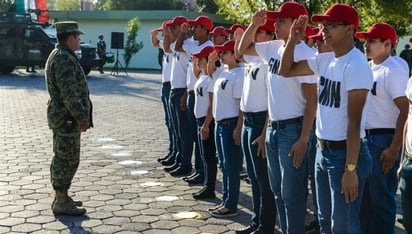 5 alumnos por generación se han interesado en continuar el Sistema Militar en Piedras Negras