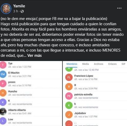 Jóvenes que venden packs en grupos de Telegram son Monclovenses