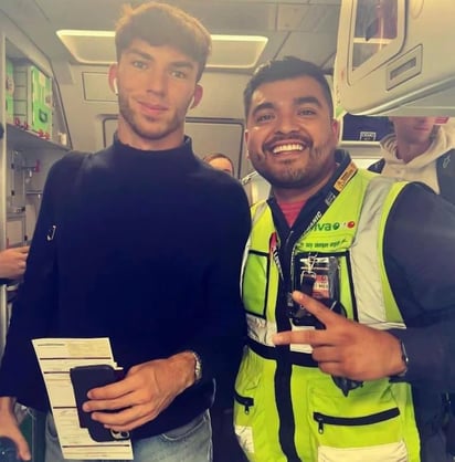 Pierre Gasly, el piloto de F1 que llega a México volando por Viva Aerobus