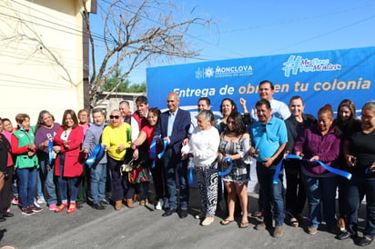  Municipio realiza entrega de pavimentación en colonia Tierra y Libertad