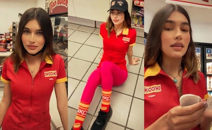 Una cajera del Oxxo es idéntica a Hailey Baldwin, esposa de Justin Bieber, y arrasa en TikTok