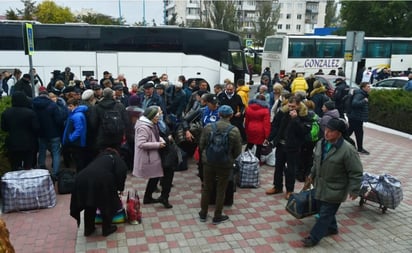 Concluyó 'evacuación' de civiles en Jersón, región ucraniana ocupada