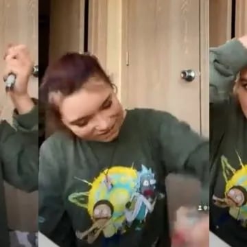 Joven tiene accidente con un cuchillo por reto viral de TikToK