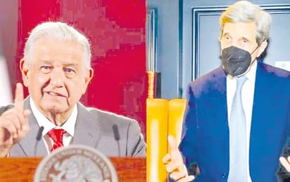 AMLO y Kerry buscan impulsar energías limpias