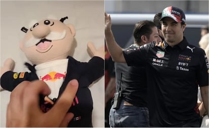 Crean peluche de Dr. Simi edición Checo Pérez para el GP de México