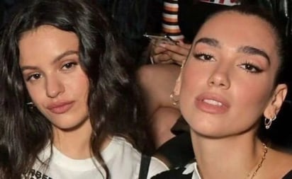 Dua Lipa copia lo mejor de Rosalía para combinar en sus looks de invierno