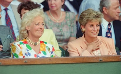 Conoce a Frances Roche, la mamá de la princesa Diana quien la abandonó de niña