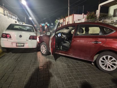 Alcoholizado cafre provoca choque en la Zona Centro de Monclova