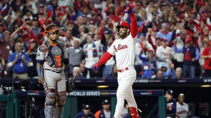 Bryce Harper tiene una de las mejores postemporadas