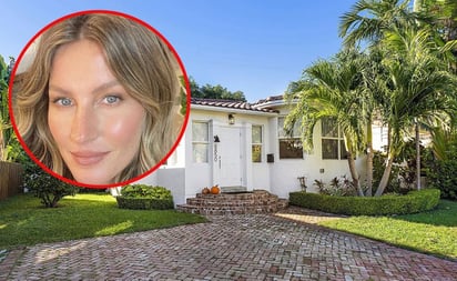 Tras anunciar divorcio con Tom Brady, Gisele Bündchen compra casa de $1.2 mdd