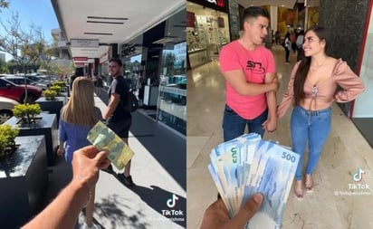 Joven acepta que besen a su novio por dinero y termina enojada