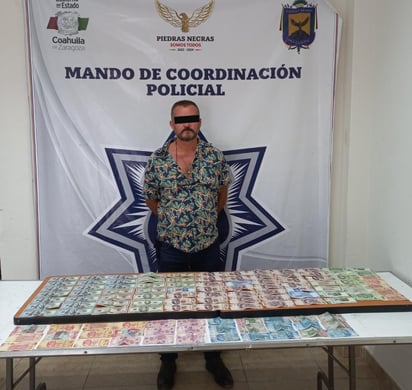 Sujeto detenido con dinero va ante un juez 