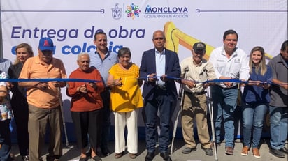 Obras públicas continúan en Monclova 