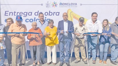 Obras públicas continúan en Monclova