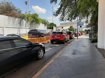 Puente 1 con largas filas en fin de semana