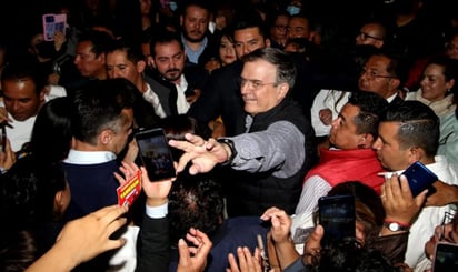 “Somos libres y vamos a elegir a quien nosotros queramos”: Ebrard