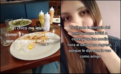 Le dijo que sólo eran amigos: su cita fue al baño y esto fue lo que ocurrió