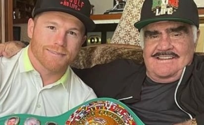 El costoso regalo que Vicente Fernández le hizo a Canelo antes de morir