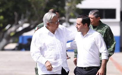 AMLO realiza gira de trabajo privada por Yucatán; supervisa avances del Tren Maya