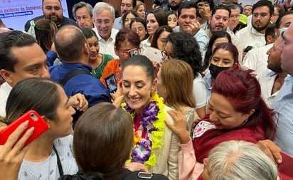 'Estamos contigo, Claudia': cobijan y respaldan a Sheinbaum en Sinaloa