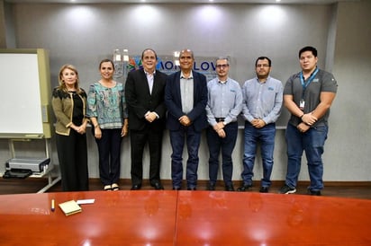 Directivos de Inmagusa y Secretario de Economía, visitan al alcalde 