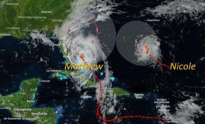 'Nicole' se acerca a Florida; activan alarmas