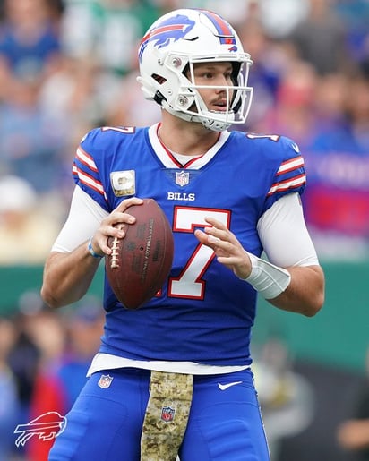 Josh Allen sufre un esguince en el codo; podría ser baja ante Minnesota