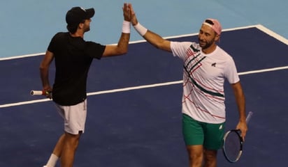 Santiago González conquistó el Tennis ShowDown junto Manuel Sánchez