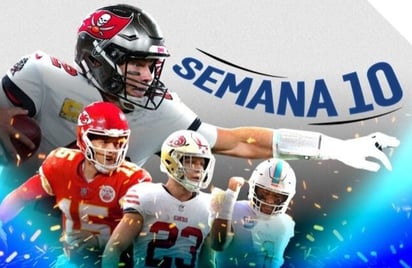 NFL Semana 10: juegos, transmisión en México, horarios, resultados y resumen