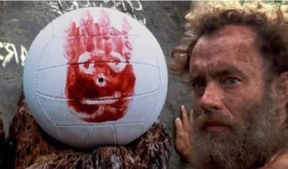 increíble cantidad que pagaron por 'Wilson' la pelota de la película “Náufrago” 