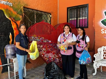 DIF en San Buena promueva donación de taparroscas