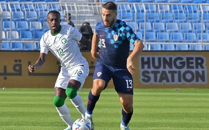 Arabia, rival de México, cerró preparación con derrota ante Croacia