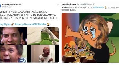 La lista de nominados para los Grammys 2023 fue revelada y usuarios en redes sociales reaccionaron con memes