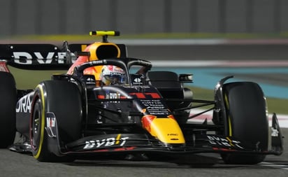 Checo Pérez registra el mejor tiempo en la práctica libre 3 del GP de Abu Dhabi