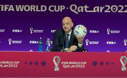 Gianni Infantino llama hipócritas a las protestas europeas por los derechos humanos