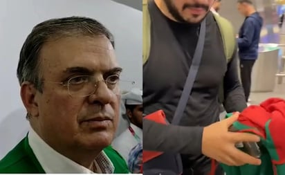 El aficionado que introdujo alcohol, no marca a la afición mexicana: Marcelo Ebrard