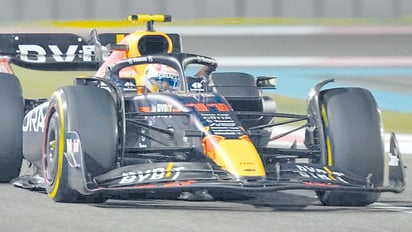 'Checo' sale 2do en Abu Dabi, Leclerc 3ro