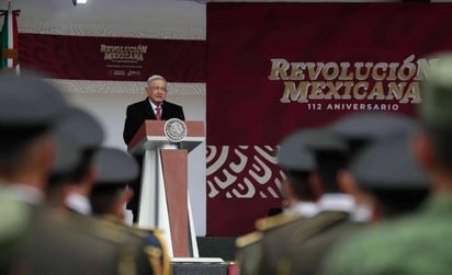 Dictaduras y oligarquías no garantizan la paz, dice AMLO al conmemorar la Revolución