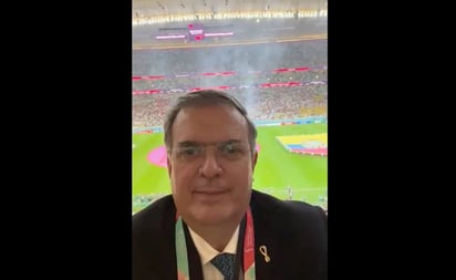 'Pensando en la ceremonia de México 2026': los tuits de Ebrard desde Qatar 2022