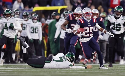 Los Patriots derrotaron a los Jets con un final de partido agónico: Fue la tercera victoria al hilo para los Patriots (6-4)