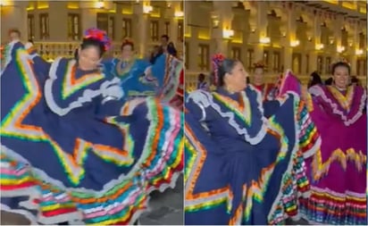 VIDEO: Bailarinas mexicanas 'invaden' la Copa del Mundo con vestimenta tradicional