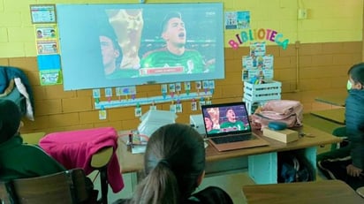 Alumnos autorizados para ver el mundial en la escuela