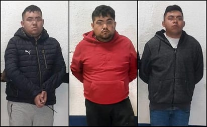 Detienen a 3 de banda dedicada a robo vehículo con violencia a través de Facebook y Mercado Libre