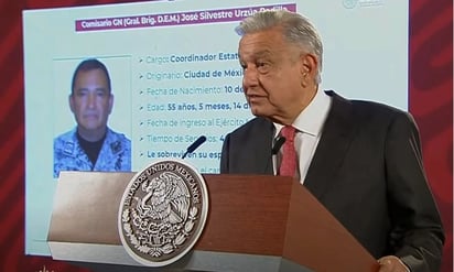 AMLO lamenta 'mucho' asesinato del general Urzúa Padilla en Zacatecas